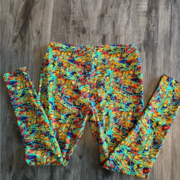 LuLaRose Tall & Curvy Leggings Lot - Picture 3 of 13